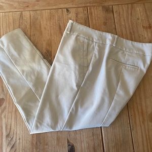 Loft Outlet Khaki Pants 16 Curvy Skinny Ankle